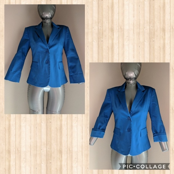 Express Jackets & Blazers - Express royal blue women's Blazer 2 buttons size 6